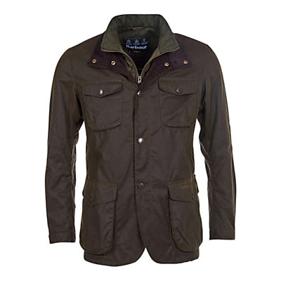 Barbour Ogston Waxed Jacket Olive